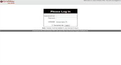 Desktop Screenshot of antispam.gridway.net