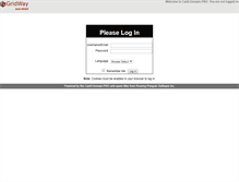 Tablet Screenshot of antispam.gridway.net